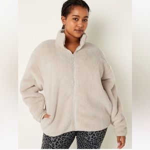 Victorias Secret PINK Sherpa Zip-Up Jacket